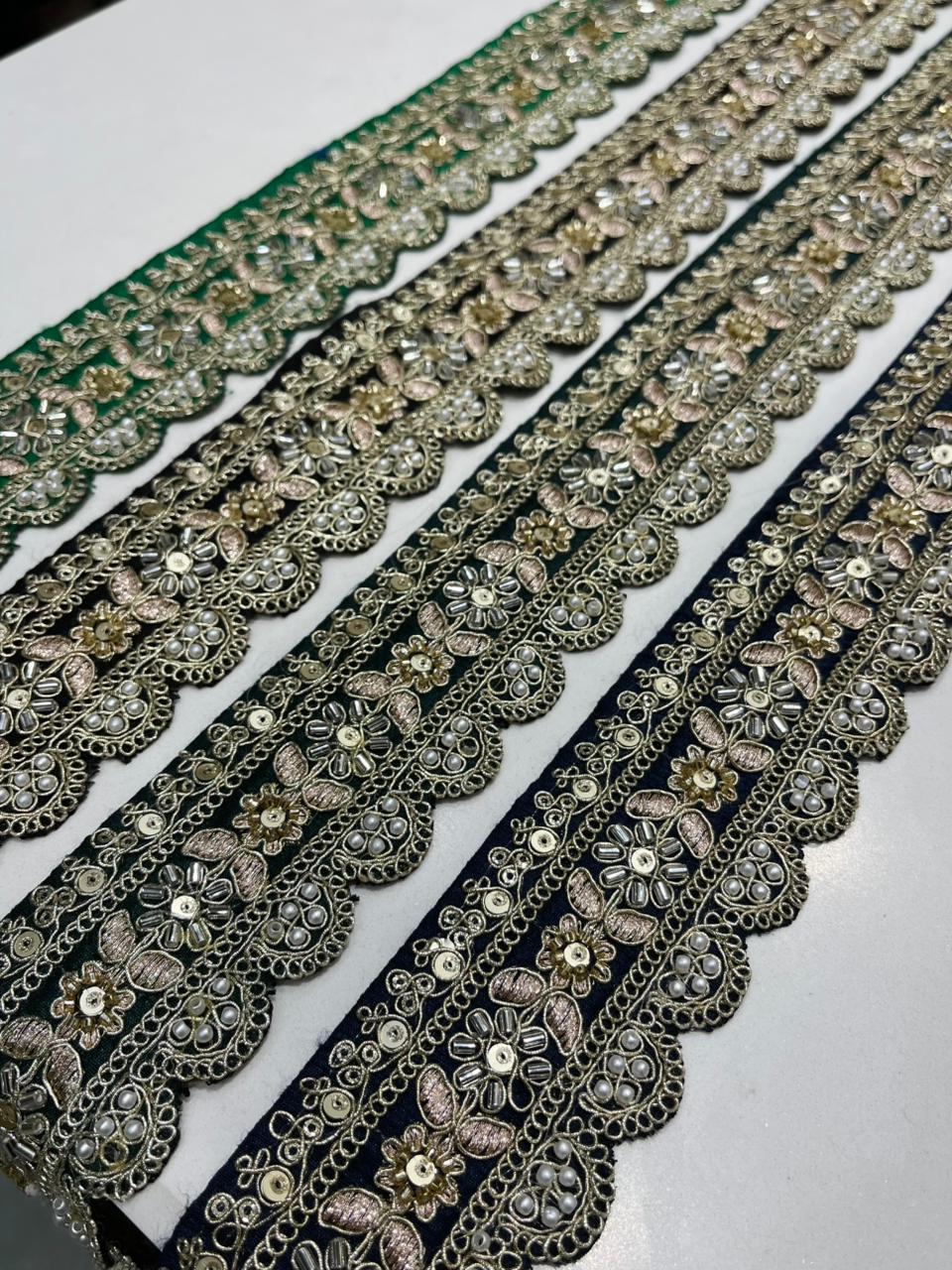 K.R KASAT - Colourful Dress Lace